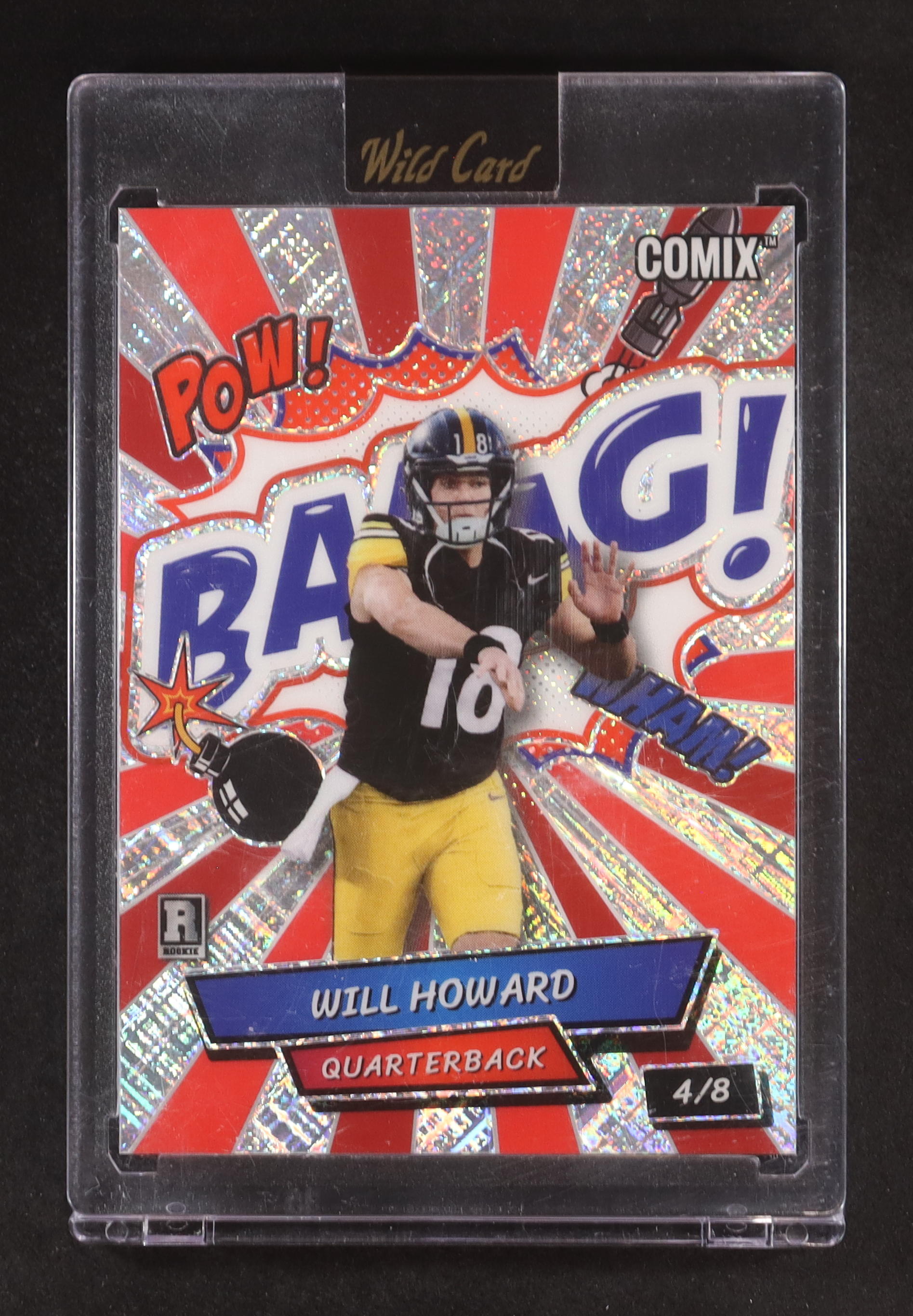 Wlll Howard 2025 Wild Card Comix #ACBRB-WH RC #4/8 at PristineAuction.com Wlll Howard 2025 Wild Card Comix #ACBRB-WH RC #4/8 at PristineAuction.com