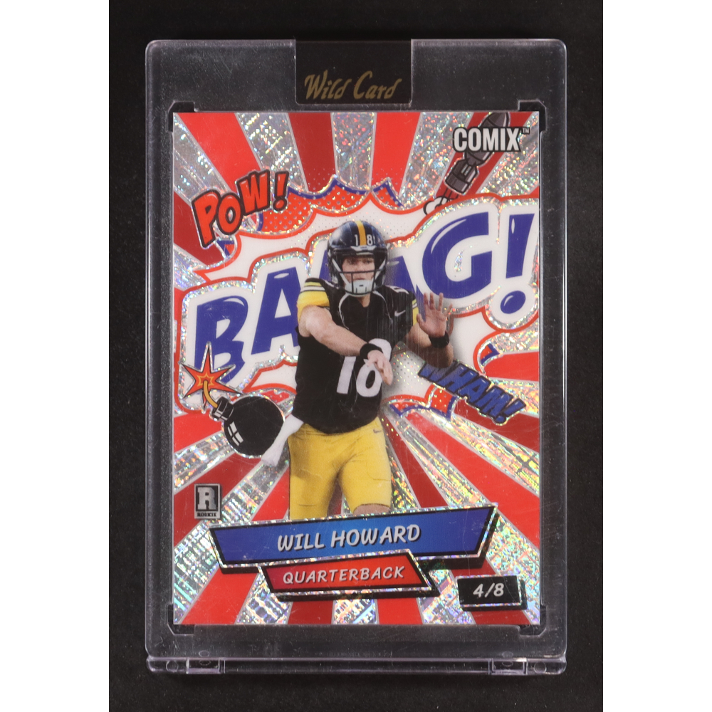 Wlll Howard 2025 Wild Card Comix #ACBRB-WH RC #4/8 at PristineAuction.com