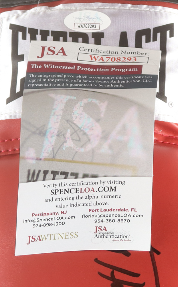 Larry Holmes Signed Everlast Boxing Glove (JSA) at PristineAuction.com Larry Holmes Signed Everlast Boxing Glove (JSA) at PristineAuction.com