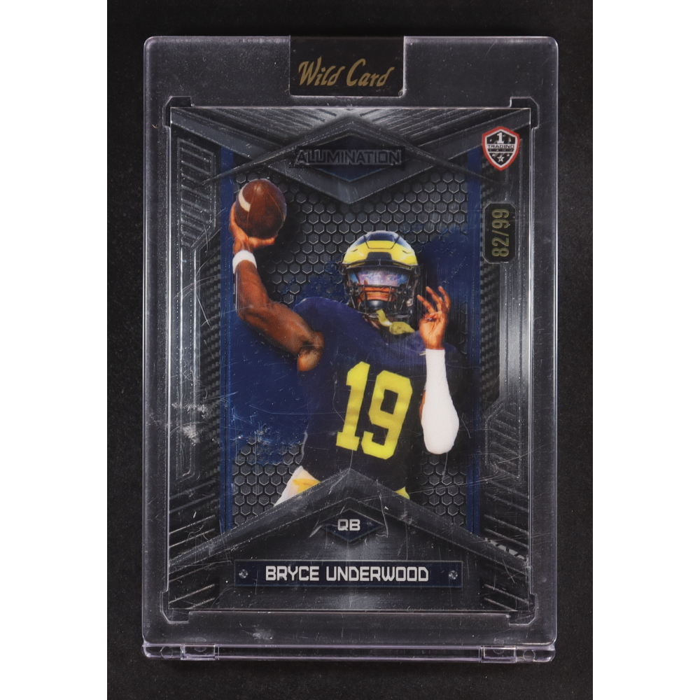Bryce Underwood 2024 Wild Card Alumination #BC-BU RC #82/99 at PristineAuction.com
