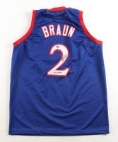 Christian Braun Signed Jersey Inscribed "22 Champs" (Beckett) at PristineAuction.com