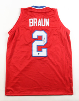 Christian Braun Signed Jersey (Beckett) at PristineAuction.com