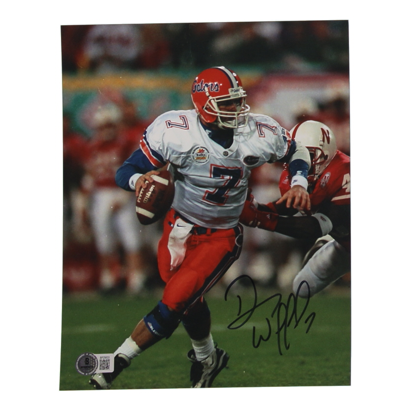 Danny Wuerffel Signed Florida Gators 8x10 Photo (Beckett) at PristineAuction.com Danny Wuerffel Signed Florida Gators 8x10 Photo (Beckett) at PristineAuction.com