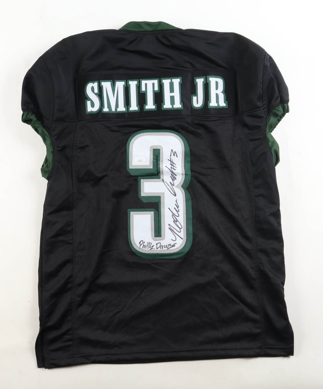 Nolan Smith Jr. Signed Jersey Inscribed "Philly Dawgs" (JSA) at PristineAuction.com Nolan Smith Jr. Signed Jersey Inscribed "Philly Dawgs" (JSA) at PristineAuction.com