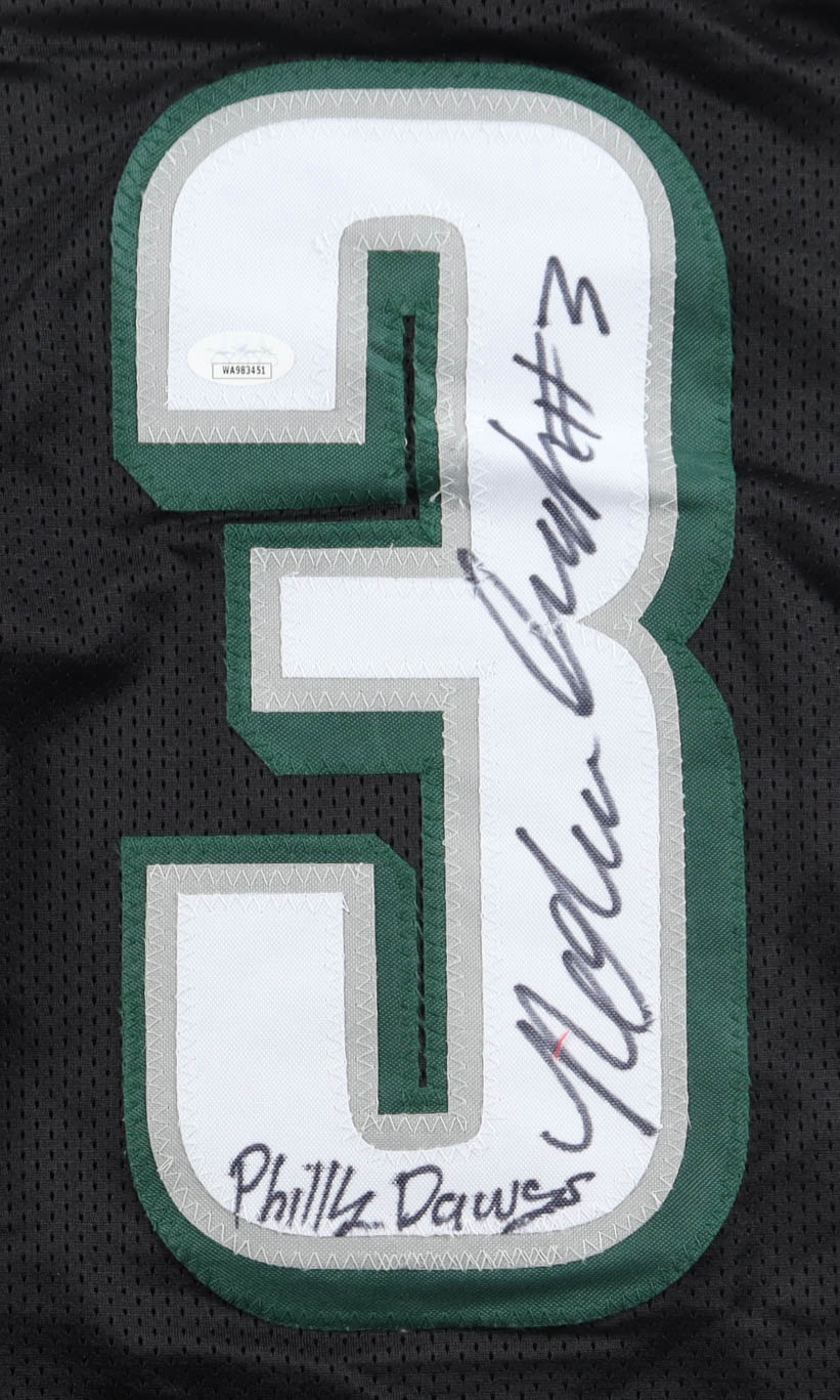 Nolan Smith Jr. Signed Jersey Inscribed "Philly Dawgs" (JSA) at PristineAuction.com Nolan Smith Jr. Signed Jersey Inscribed "Philly Dawgs" (JSA) at PristineAuction.com