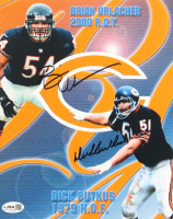 Brian Urlacher & Dick Butkus Signed Bears 8x10 Photo (JSA) at PristineAuction.com