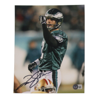 David Akers Signed Eagles 8x10 Photo (Beckett) at PristineAuction.com