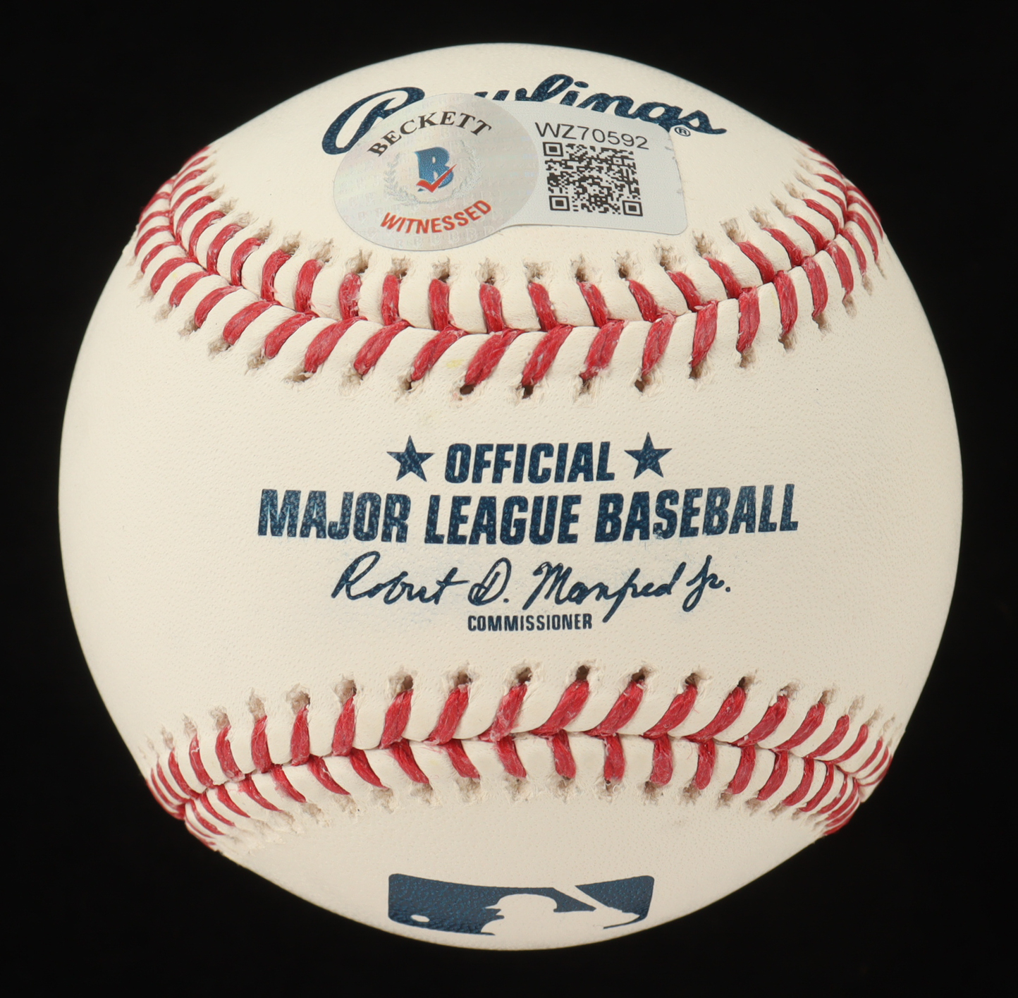 Randy Arozarena Signed OML Baseball Inscribed "AL ROY 21" (Beckett) at PristineAuction.com Randy Arozarena Signed OML Baseball Inscribed "AL ROY 21" (Beckett) at PristineAuction.com