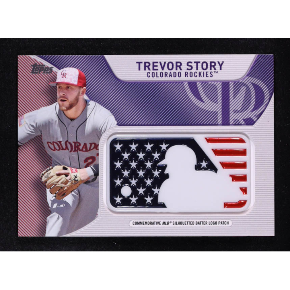 Trevor Story 2017 Topps Independence Day MLB Logo Patch #IDMLTS at PristineAuction.com