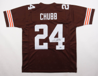 Nick Chubb Signed Jersey (Beckett) at PristineAuction.com