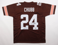 Nick Chubb Signed Jersey (Beckett) at PristineAuction.com
