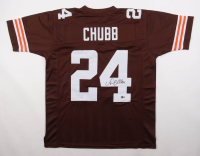 Nick Chubb Signed Jersey (Beckett) at PristineAuction.com
