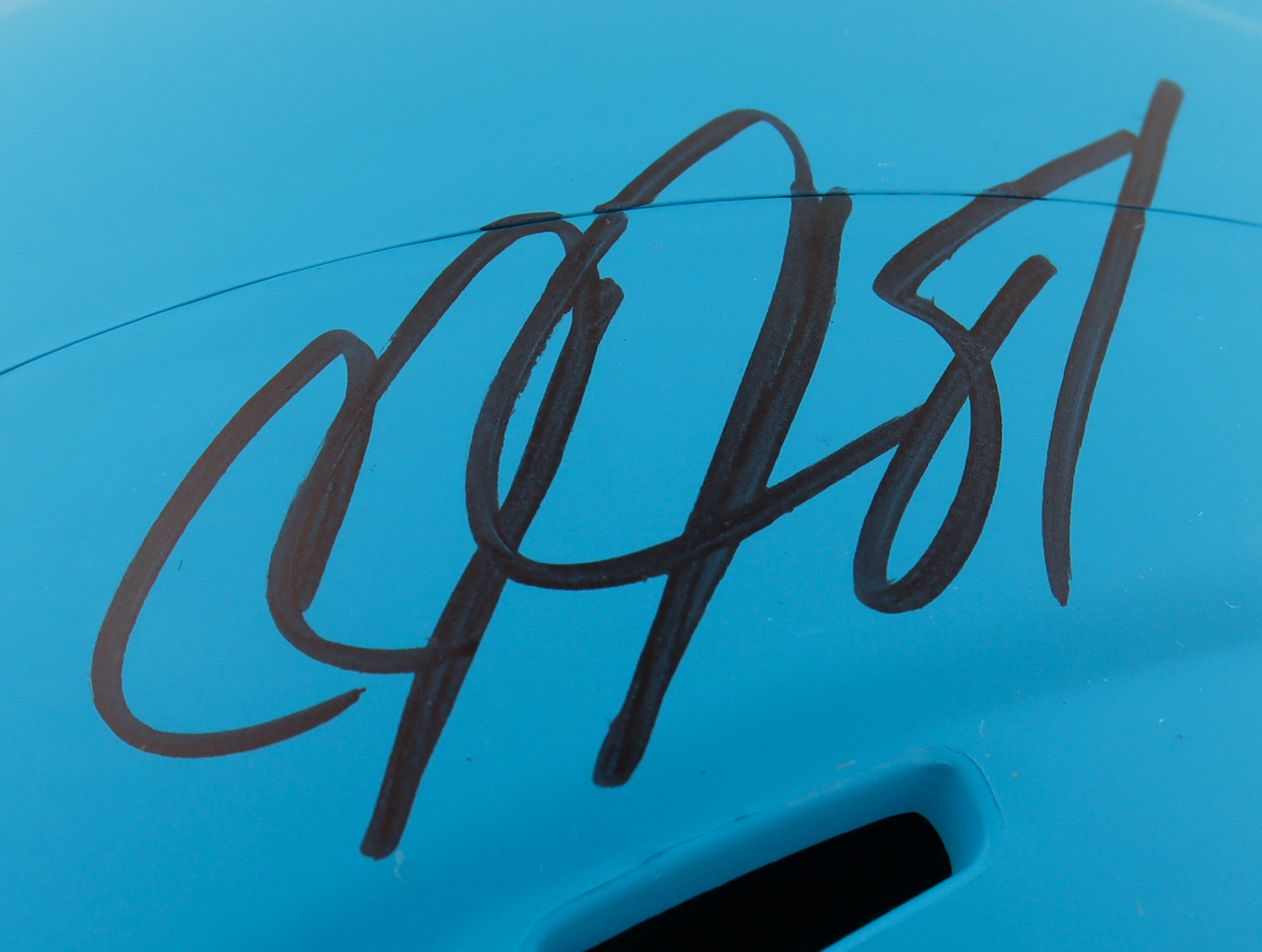 Calvin Johnson Signed Hall Of Fame Rave Alternate Speed Mini Helmet (JSA) at PristineAuction.com Calvin Johnson Signed Hall Of Fame Rave Alternate Speed Mini Helmet (JSA) at PristineAuction.com