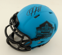 Calvin Johnson Signed Hall Of Fame Rave Alternate Speed Mini Helmet (JSA) at PristineAuction.com