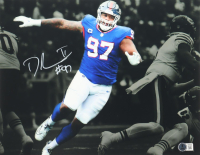 Dexter Lawrence II Signed Giants 11x14 Photo (Beckett) at PristineAuction.com