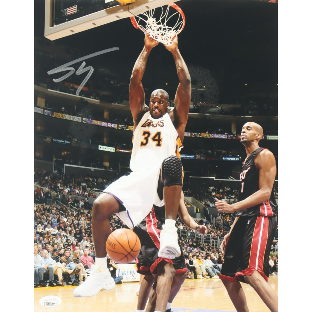 Shaquille O'Neal Signed Lakers 11x14 Photo (JSA) at PristineAuction.com