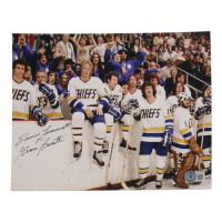 Yvon Barrette Signed "Slap Shot" 8x10 Photo Inscribed "Denis Lemieux" (Beckett) at PristineAuction.com