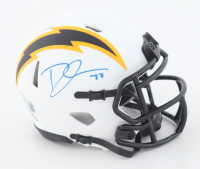 Derwin James Jr. Signed Chargers Lunar Eclipse Alternate Speed Mini Helmet (Beckett) at PristineAuction.com