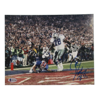 Don Beebe Signed Bills 8x10 Photo Inscribed "BB" (Beckett) at PristineAuction.com