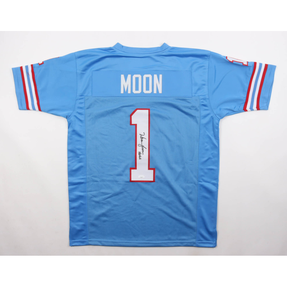 Warren Moon Signed Jersey Inscribed "HOF 06" (JSA) at PristineAuction.com