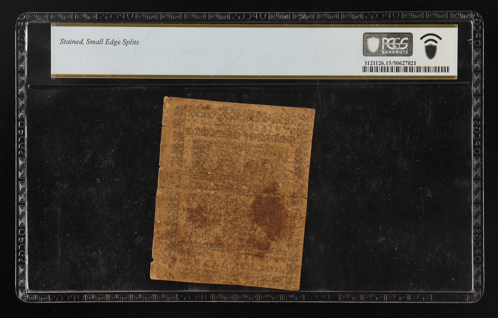 1772 Pennsylvania Colonial Currency Note, 18 Pence - Fr.PA-155 Printer Hall & Sellers (PCGS CHOICE FINE 15) at PristineAuction.com 1772 Pennsylvania Colonial Currency Note, 18 Pence - Fr.PA-155 Printer Hall & Sellers (PCGS CHOICE FINE 15) at PristineAuction.com