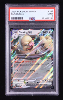 Slaking ex 2024 Pokemon TCG Scarlet & Violet Surging Sparks #147 (PSA 9) at PristineAuction.com