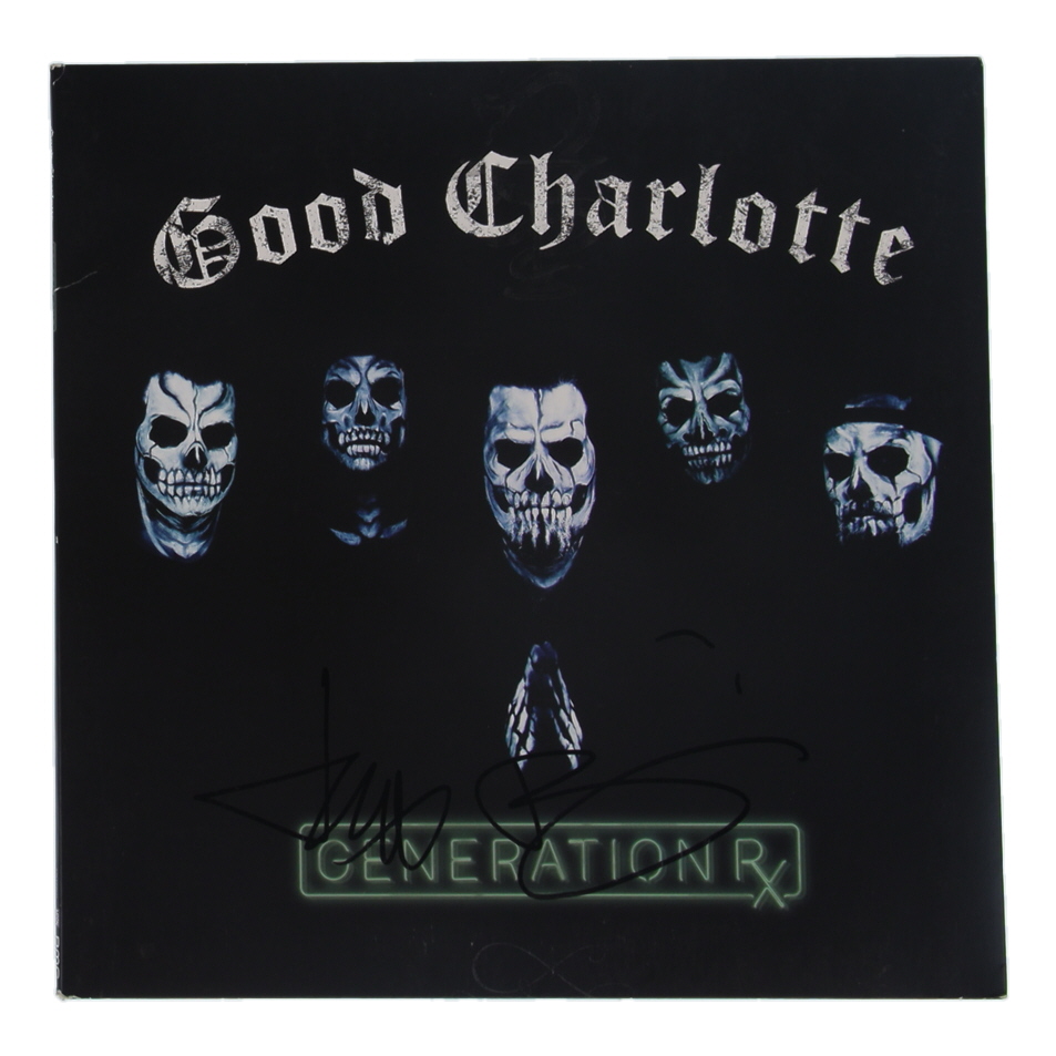 Benji & Joel Madden Signed Good Charlotte "Generation Rx" 12x12 Album Sleeve (ACOA) at PristineAuction.com Benji & Joel Madden Signed Good Charlotte "Generation Rx" 12x12 Album Sleeve (ACOA) at PristineAuction.com