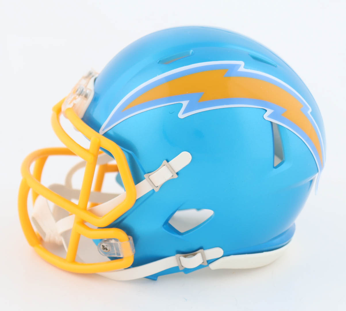 Kenneth Murray Signed Chargers Flash Alternate Speed Mini Helmet (Beckett) at PristineAuction.com Kenneth Murray Signed Chargers Flash Alternate Speed Mini Helmet (Beckett) at PristineAuction.com