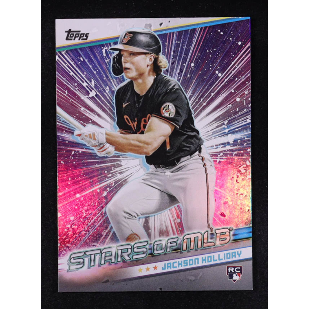 Jackson Holliday 2024 Topps Stars of MLB #SMLB83 RC at PristineAuction.com