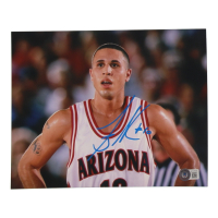 Mike Bibby Signed Arizona Wildcats 8x10 Photo (Beckett) at PristineAuction.com