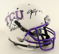 Jalen Reagor Signed TCU Horned Frogs Full-Size Helmet (Beckett) at PristineAuction.com