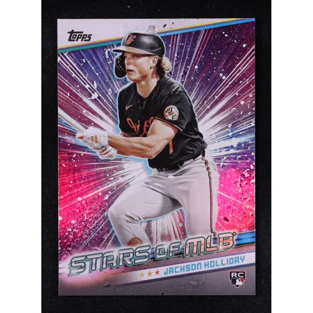 Jackson Holliday 2024 Topps Stars of MLB #SMLB83 RC at PristineAuction.com
