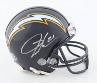 LaDainian Tomlinson Signed Chargers Mini Helmet (Tomlinson) at PristineAuction.com