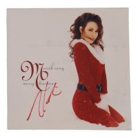 Mariah Carey Signed "Merry Christmas" 12x12 Album Sleeve (ACOA) at PristineAuction.com