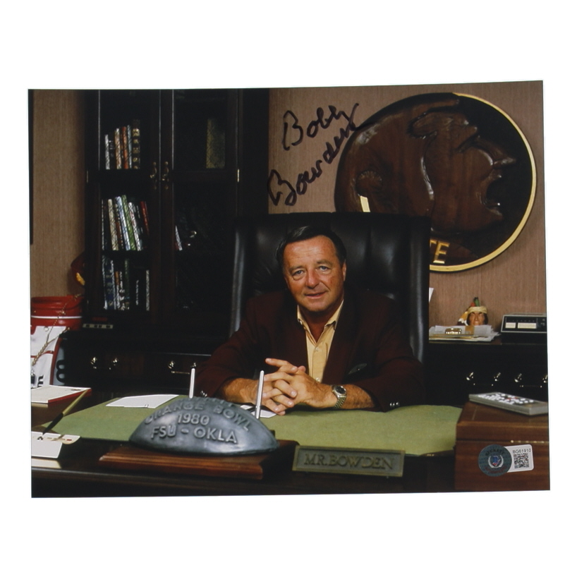 Bobby Bowden Signed Florida State Seminoles 8x10 Photo (Beckett) at PristineAuction.com Bobby Bowden Signed Florida State Seminoles 8x10 Photo (Beckett) at PristineAuction.com