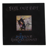 Patrick Stump & Pete Wentz Signed Fall Out Boy "So Much (For) Stardust" 12x12 Album Sleeve (ACOA) at PristineAuction.com