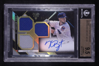 Kris Bryant 2016 Topps Triple Threads Silver Rookie Autographs #RFP-KB RC #62/75 (BGS 9.5 | Autograph Graded BGS 10) at PristineAuction.com