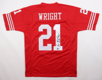 Eric Wright Signed Jersey Inscribed "4x SB Champs" (Beckett) at PristineAuction.com