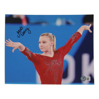 Jade Carey Signed Team USA 8x10 Photo (Beckett) at PristineAuction.com