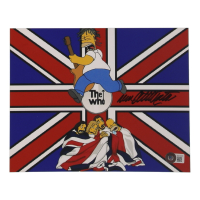 Dan 	Castellaneta Signed "The Simpsons" 8x10 Photo (Beckett) at PristineAuction.com