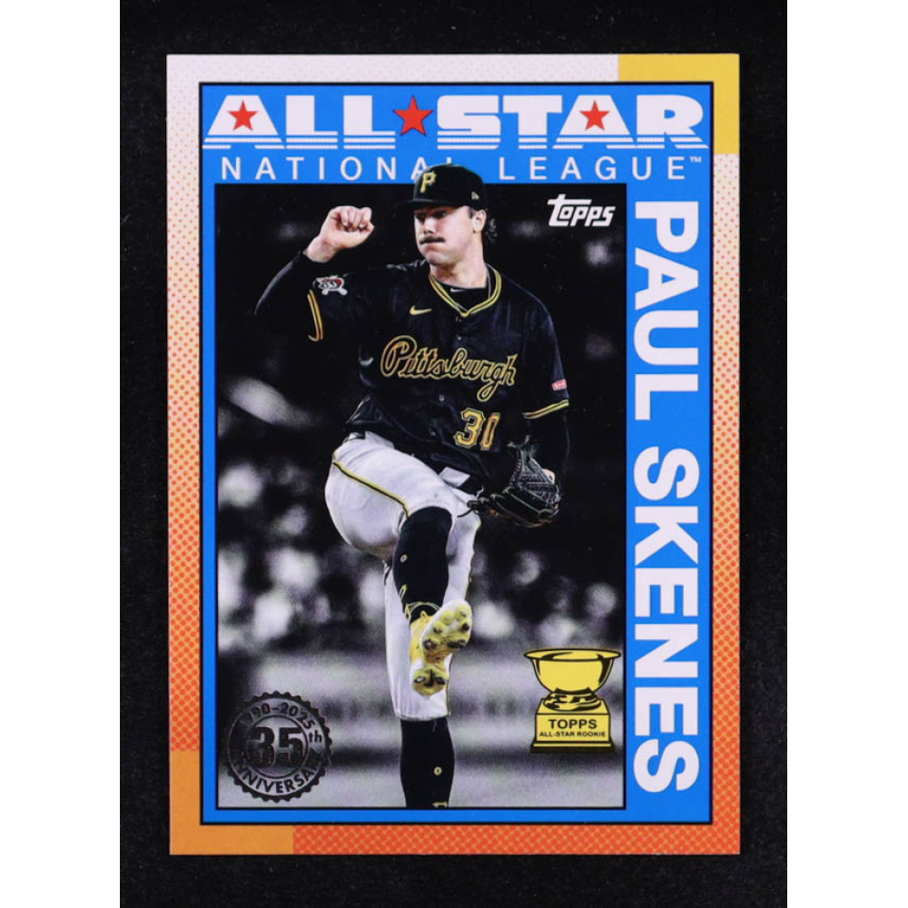 Paul Skenes 2025 Topps '90 Topps All Star #90AS17 at PristineAuction.com