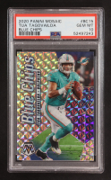 Tua Tagovailoa 2020 Panini Mosaic Blue Chips Mosaic #15 (PSA 10) at PristineAuction.com