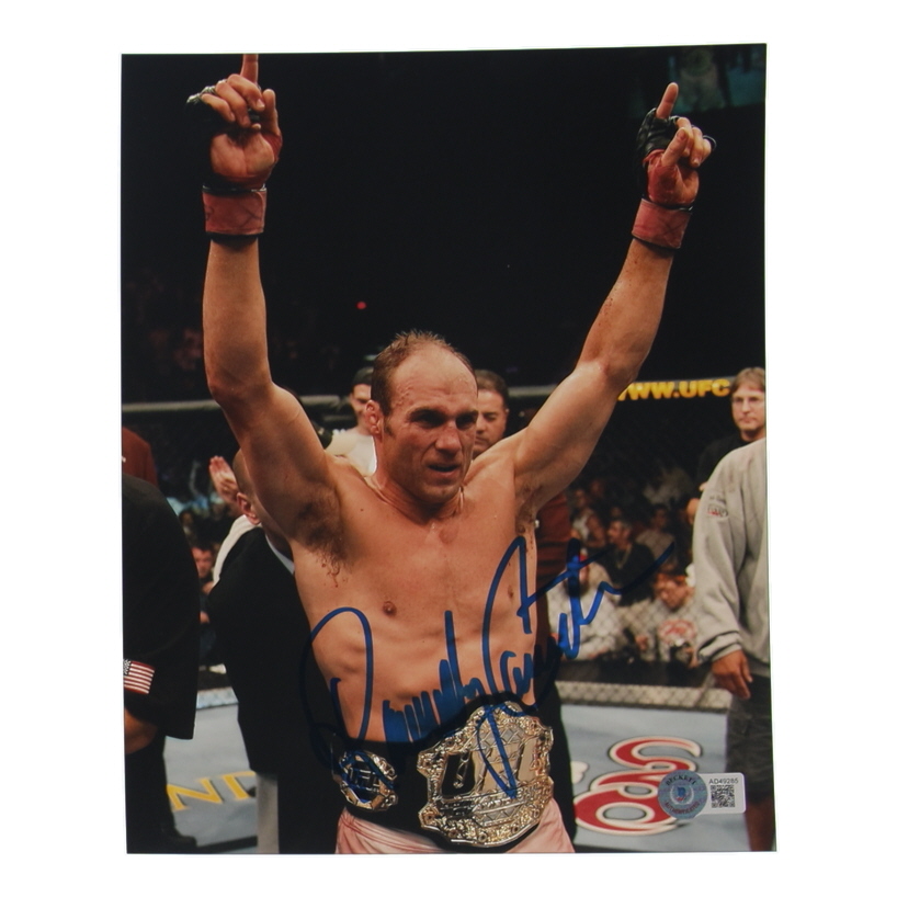 Randy Couture Signed UFC 8x10 Photo (Beckett) at PristineAuction.com Randy Couture Signed UFC 8x10 Photo (Beckett) at PristineAuction.com