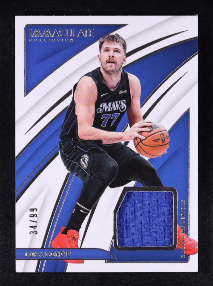 Luka Doncic 2023 Immaculate #SWA-LUK Swatches /99 Price Guide