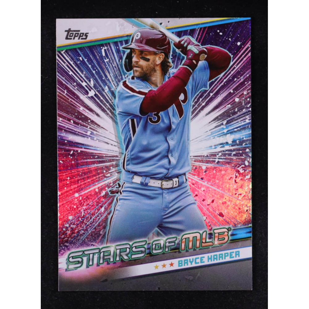 Bryce Harper 2024 Topps Stars of MLB #SMLB14 at PristineAuction.com
