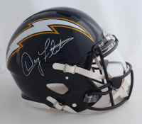 Doug Flutie Signed Chargers Full-Size Authentic On-Field Speed Helmet with Custom Visor (Beckett) at PristineAuction.com