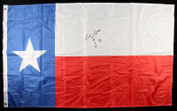 Earl Campbell Signed Texas State Flag Inscribed "HOF 91" (JSA & PIA) at PristineAuction.com