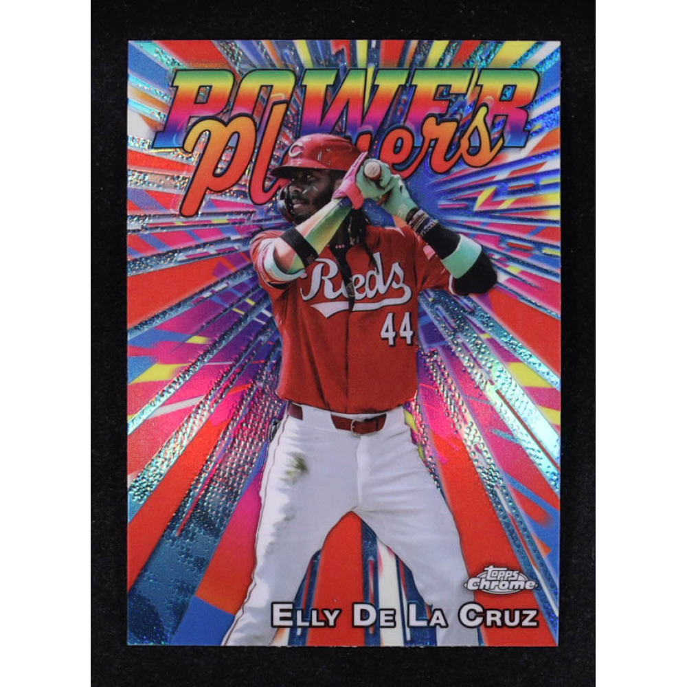 Elly De La Cruz 2025 Topps Chrome Power Players #PP16 at PristineAuction.com