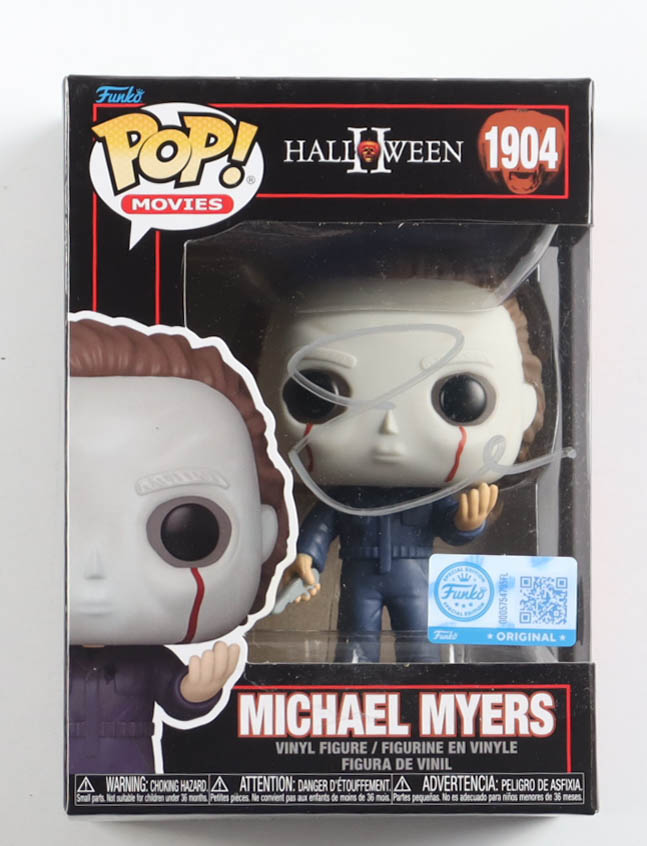 Jamie Lee Curtis Signed "Halloween II" #1904 Michael Myers Funko Pop! Vinyl Figure" (Beckett) at PristineAuction.com Jamie Lee Curtis Signed "Halloween II" #1904 Michael Myers Funko Pop! Vinyl Figure" (Beckett) at PristineAuction.com