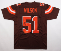 Mack Wilson Signed Jersey (Beckett) at PristineAuction.com